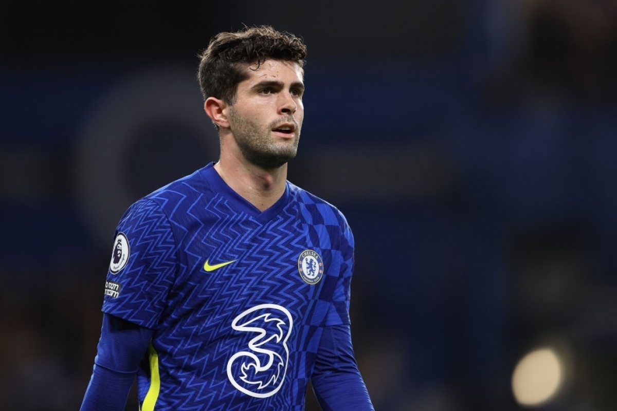 Tiền đạo Christian Pulisic (Chelsea) 45 triệu Euro