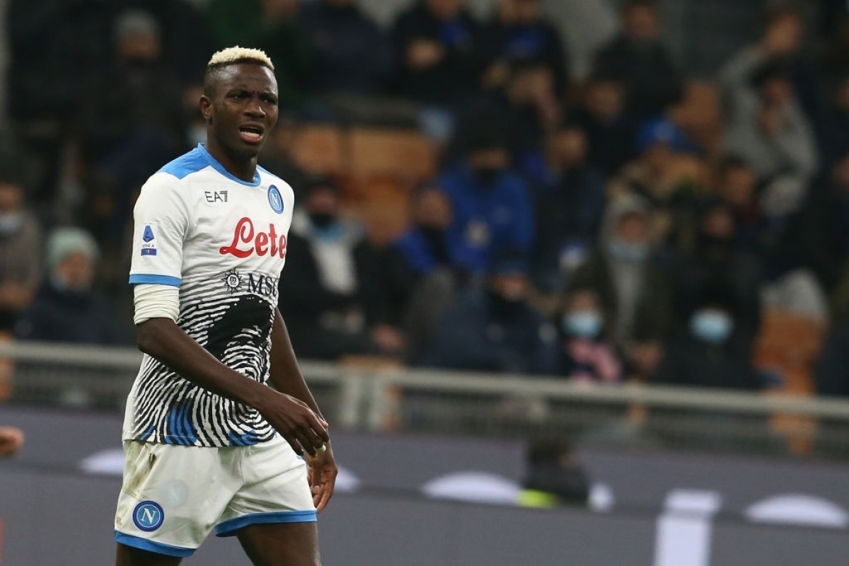 Tiền đạo Victor Osimhen (Napoli) 60 triệu Euro