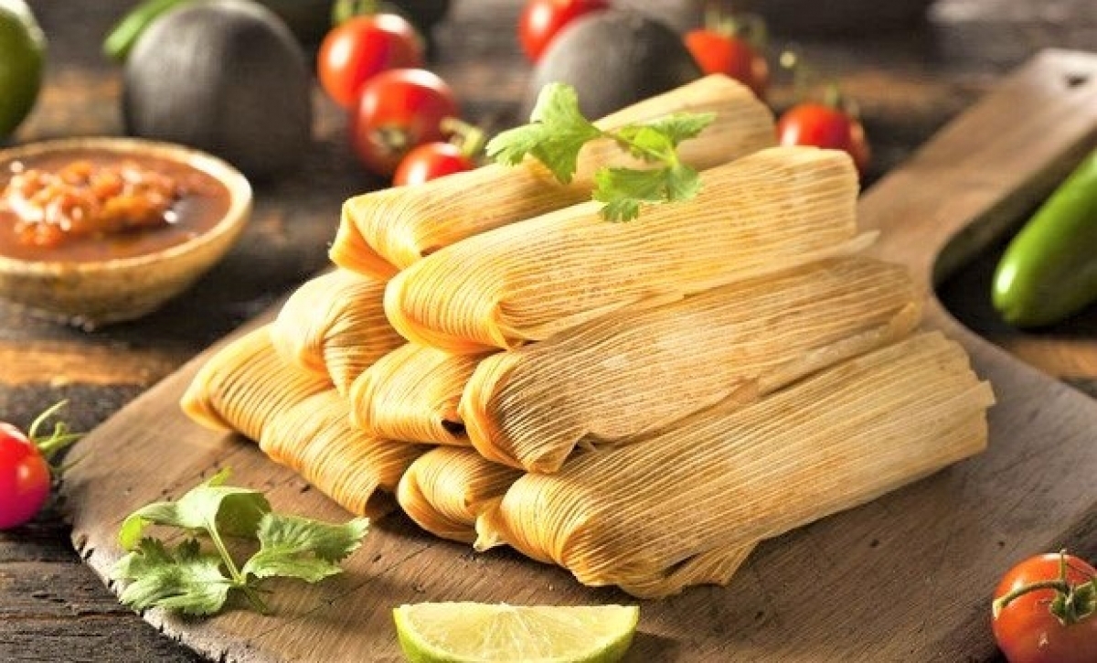                                      Món Tamales của Mexico; Nguồn: Internet