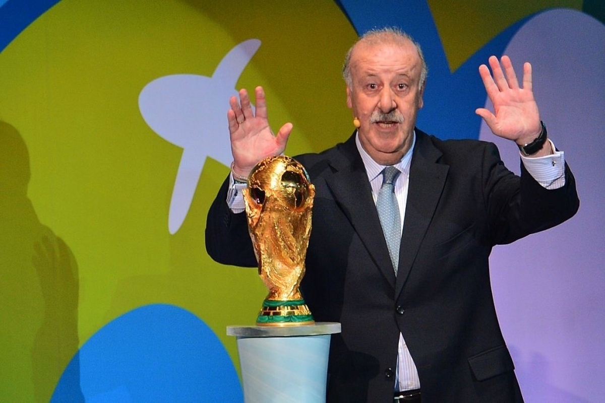 Vicente Del Bosque đi vào lịch sử khi trở thành huấn luyện viên duy nhất vô địch cả World Cup, EURO, Champions League và Cúp Liên lục địa (Ảnh: Getty).