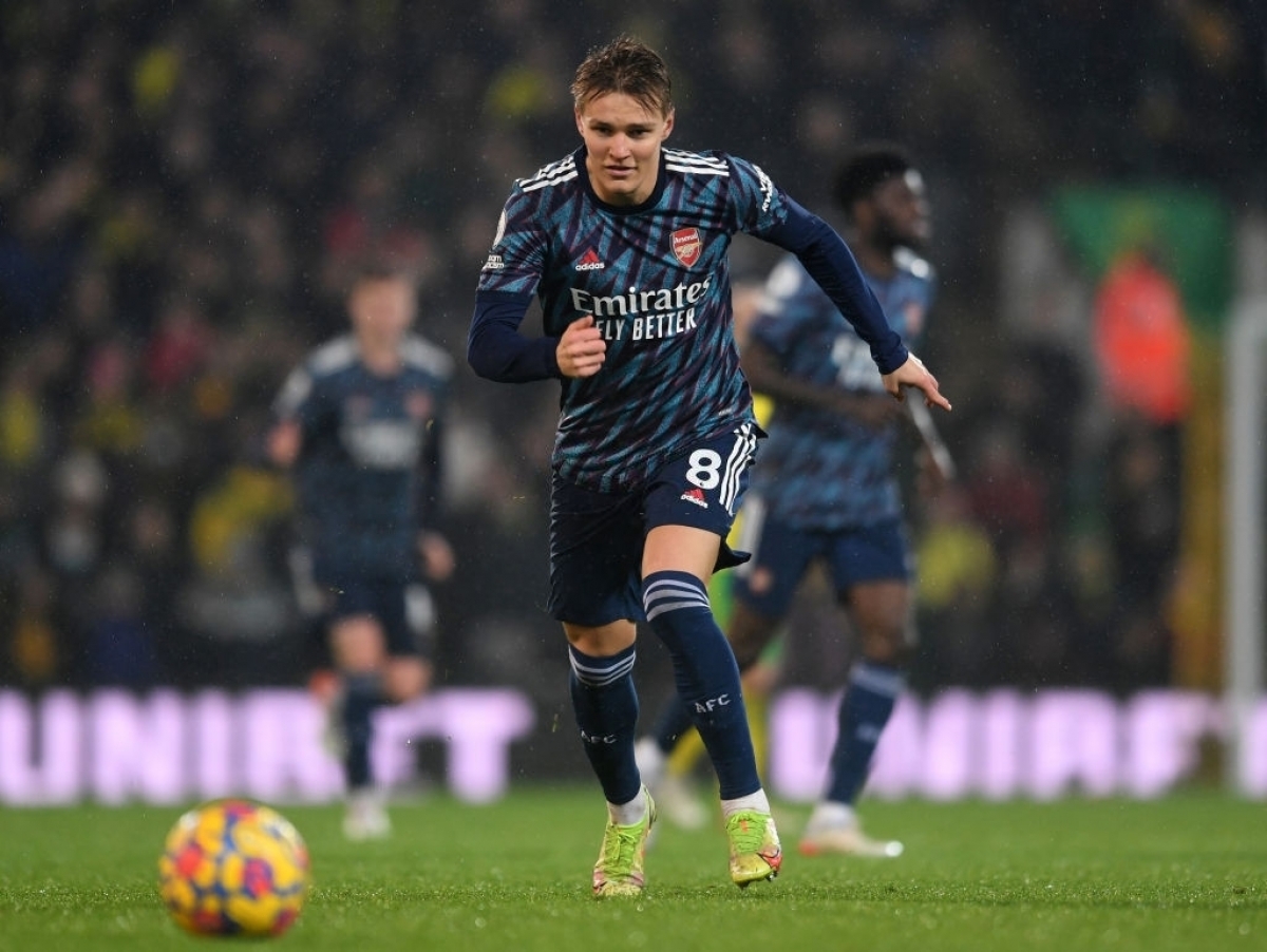 Tiền vệ Martin Ødegaard (Arsenal) 42 triệu Euro