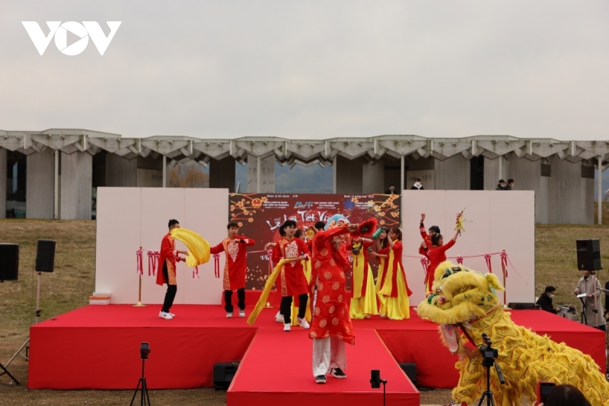 Representatives of the Overseas Vietnamese community in Japan join international friends to celebrate Vietnam’s lunar New Year holiday from January 15 to January 21 in Fukuoka Prefecture.