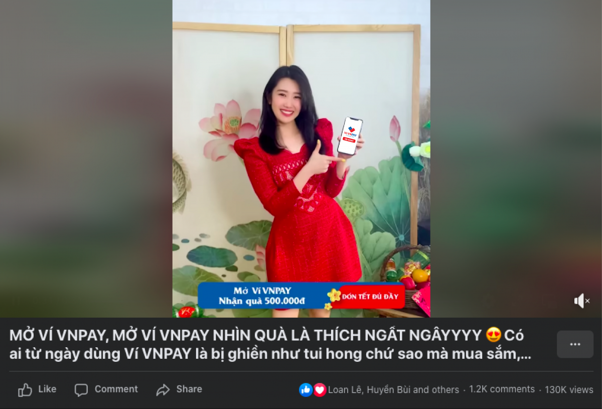 Cô nàng Thuý Ngân cũng “quẩy” vũ điệu mở ví “cực sung”trên trang cá nhân.