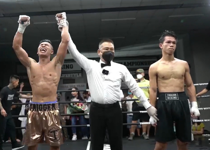 Trần Văn Thảo giành chiến thắng knock-out trước Phayrom Booreung