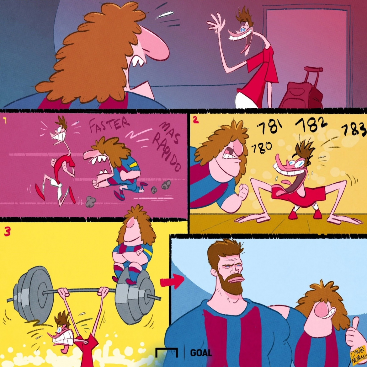 Pique có 593 trận ra sân cho Barca, ngang bằng với Puyol.