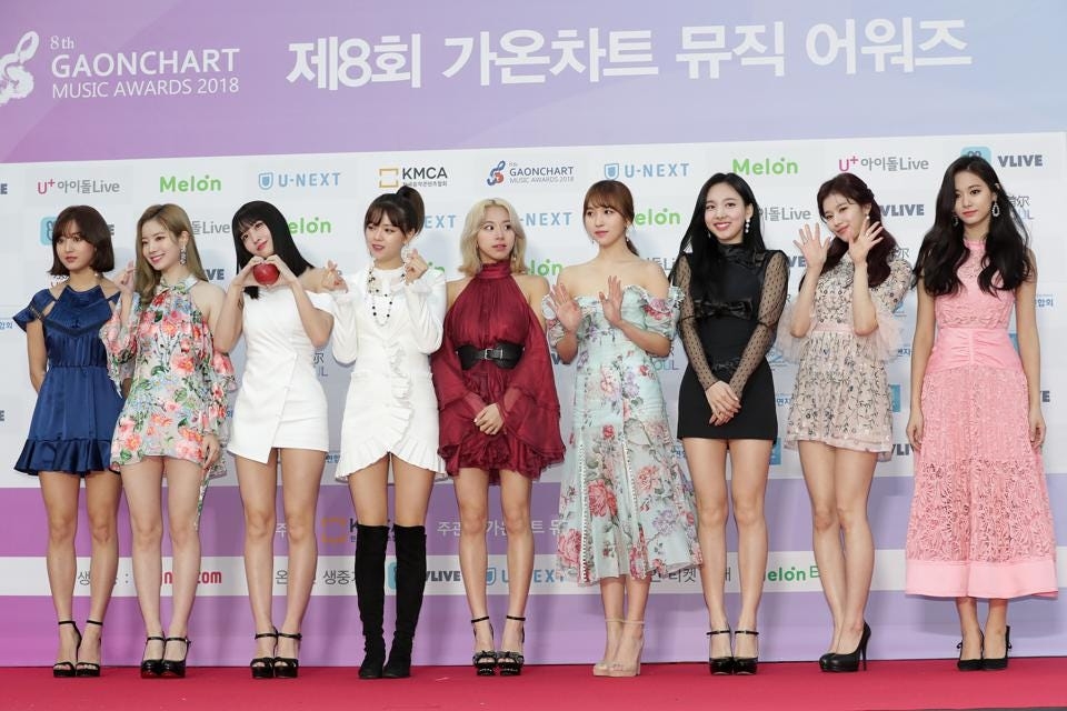 Nhóm nhạc nữ Twice. Nguồn: Han Myung-Gu/WireImage
