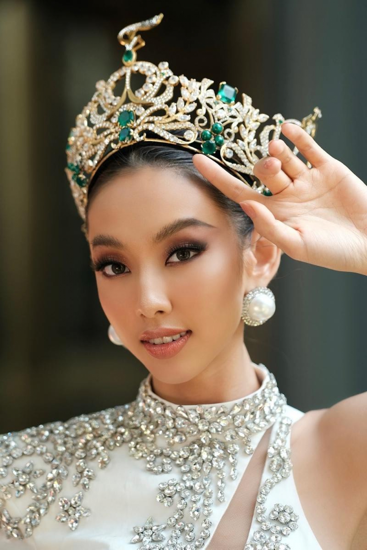 2022 is set to be a very memorable year for Thuy Tien as she will travel with the organisers of Miss Grand International to many places around the world in order to carry out her one-year mission.