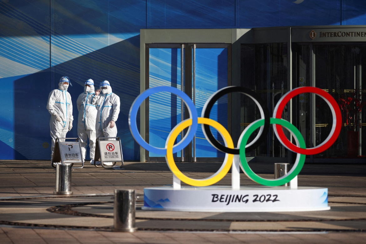 Olympic mùa Đông Bắc Kinh ghi nhận 437 trường hợp mắc Covid-19. (Ảnh: Reuters)