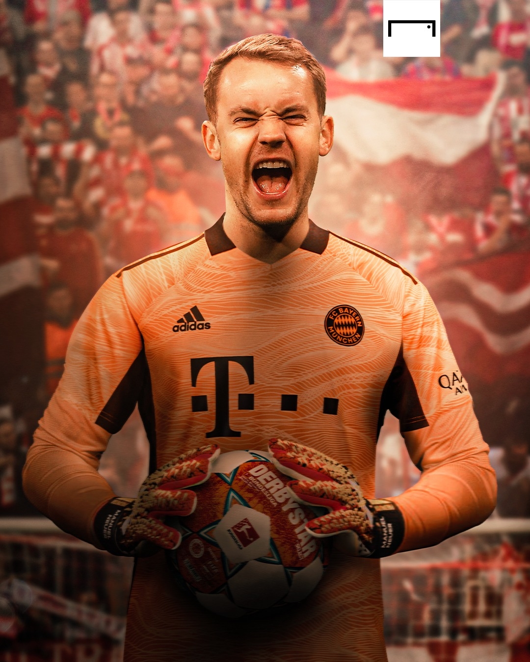 Neuer trở thành cầu thủ có nhiều trận thắng nhất (331 trận) tại Bundesliga. (Ảnh: Goal)
