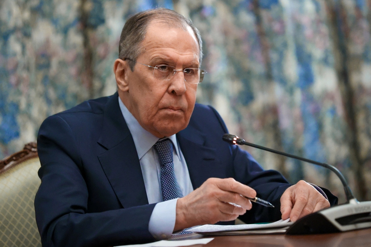 Ngoại trưởng Nga Sergei Lavrov. (Ảnh: Reuters)