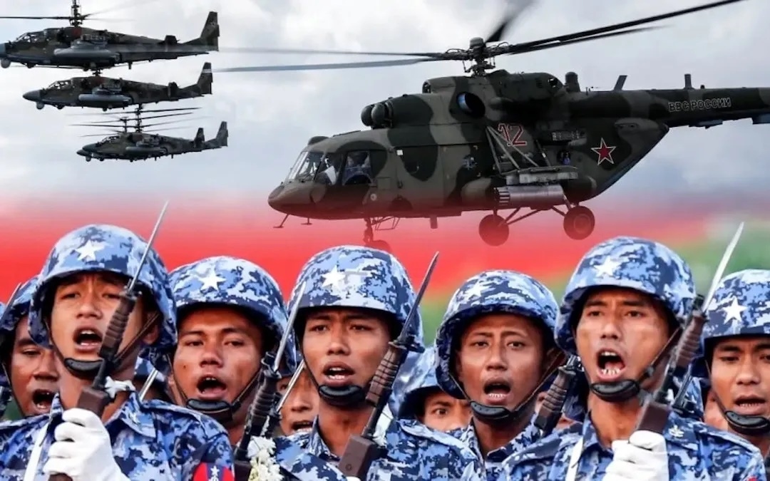 Myanmar dựa rất nhiều vào nguồn cung vũ khí từ Nga. Ảnh minh họa: Facebook.