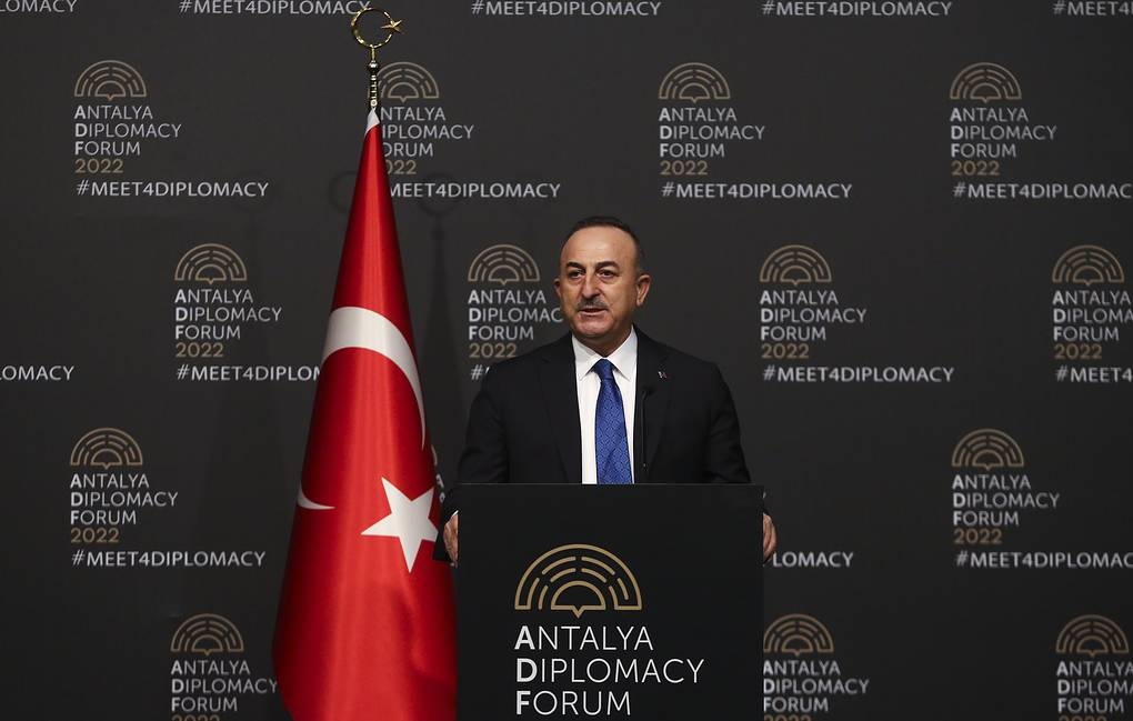 Ngoại trưởng Thổ Nhĩ Kỳ Mevlut Cavusoglu. (Ảnh: AP)