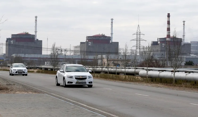 Nhà máy điện hạt nhân Zaporizhzhya, ở Enerhodar, miền Đông Ukraine. (Ảnh: Reuters)