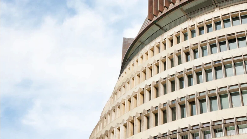 Tòa nhà Quốc hội New Zealand. (Ảnh: 1News)