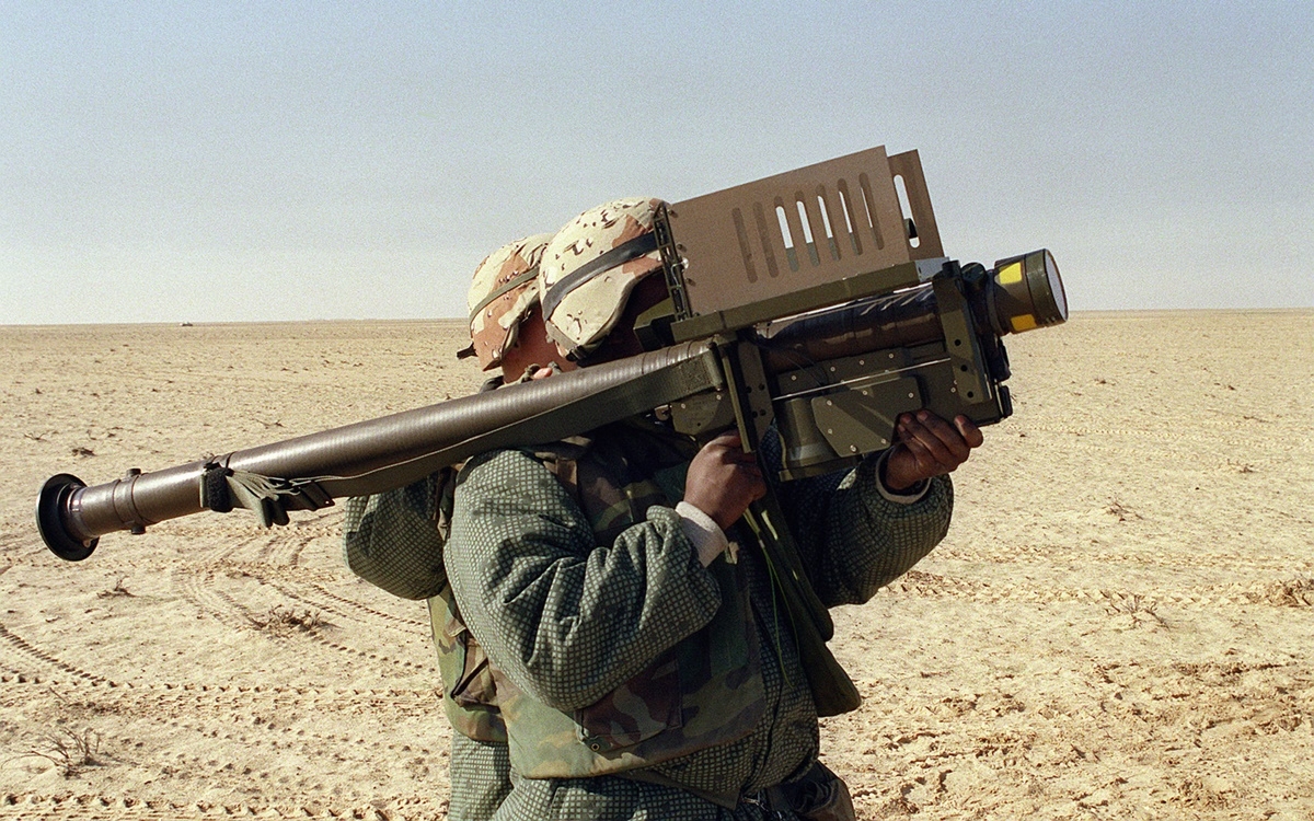 Tên lửa phòng không vác vai Stinger. Ảnh: EurAsian Times.