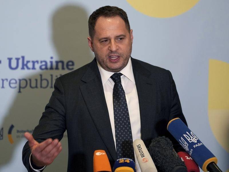 Chánh văn phòng của Tổng thống Ukraine - ông Andrey Yermak. Ảnh: Reuters