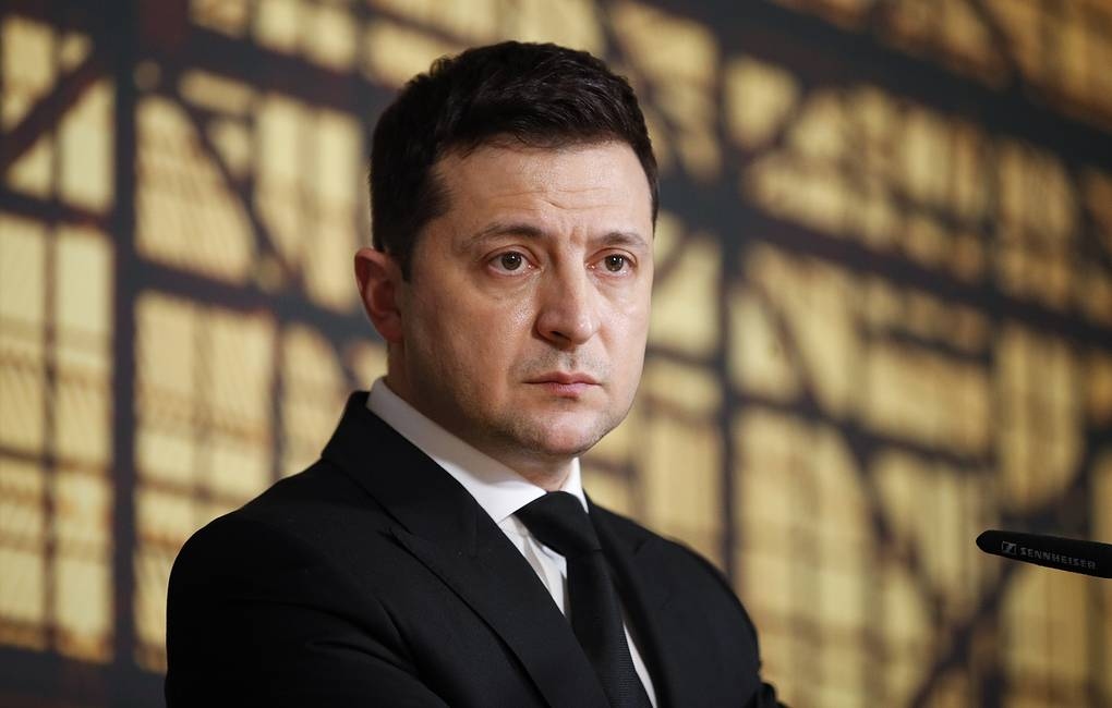 Tổng thống Ukraine Zelensky. Ảnh: TASS
