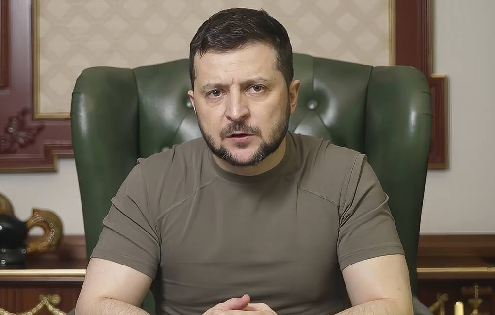 Tổng thống Ukraine Volodymyr Zelensky. Ảnh: AP
