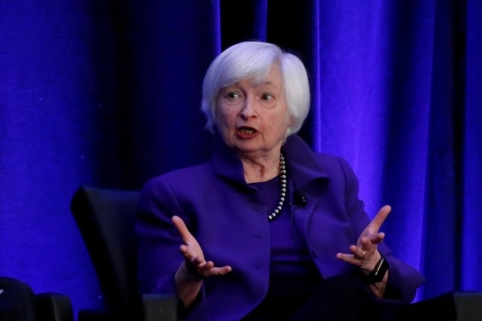  Bộ trưởng Tài chính Mỹ Janet L. Yellen. Ảnh: Reuters