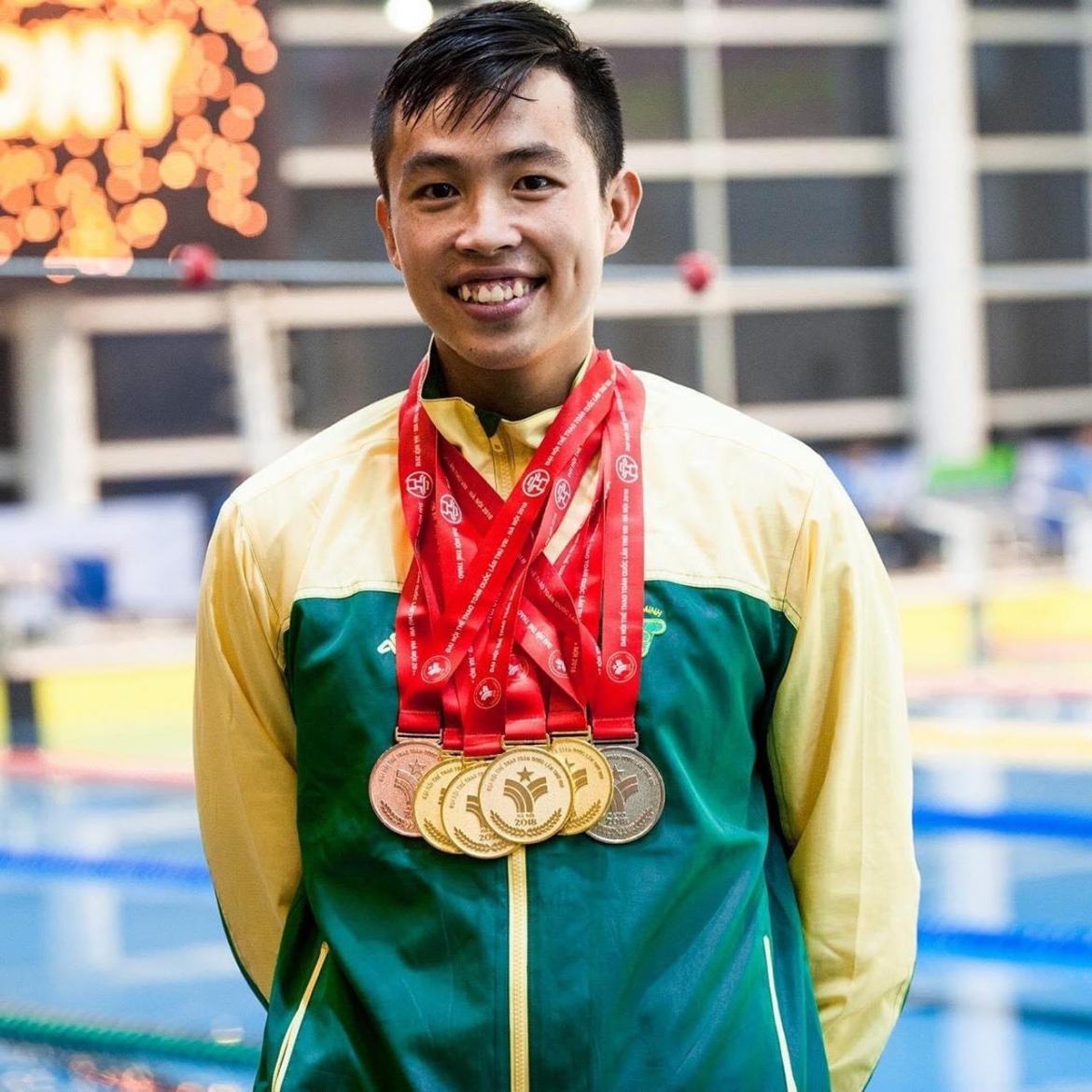 VĐV lặn Nguyễn Thành Lộc. (Ảnh: BTC SEA Games 31). 