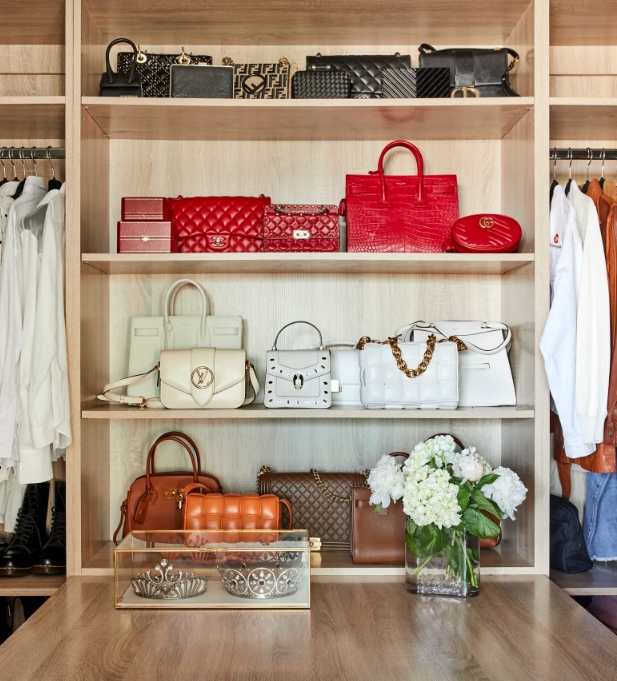 Bộ sưu tập túi hiệu từ các thương hiệu Chanel, LV, Gucci...