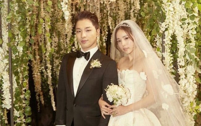 Taeyang và bà xã Min Hyorin.