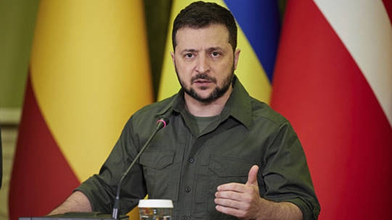 Tổng thống Ukraine Zelensky. Ảnh: Phòng báo chí Văn phòng tổng thống Ukraine.