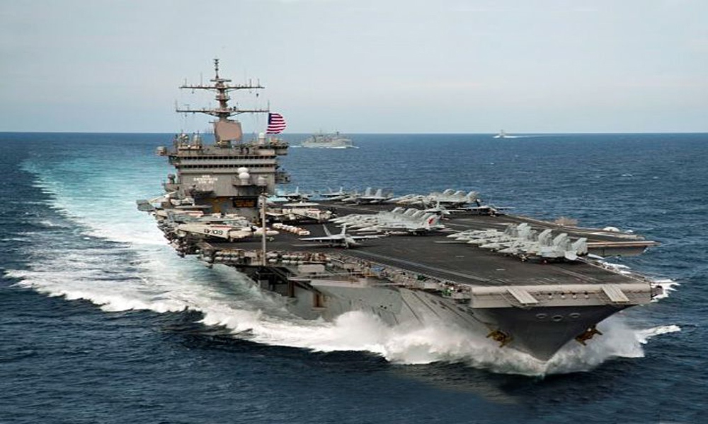 Tàu sân bay USS Gerald R. Ford (CVN 78) của Hải quân Mỹ. Ảnh: US Navy