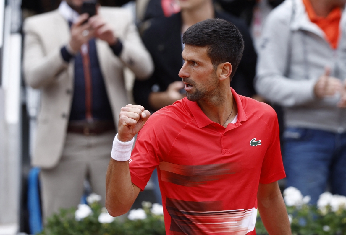 Djokovic đối đầu Nadal ở tứ kết đơn nam Roland Garros 2022. (Ảnh: Reuters). 