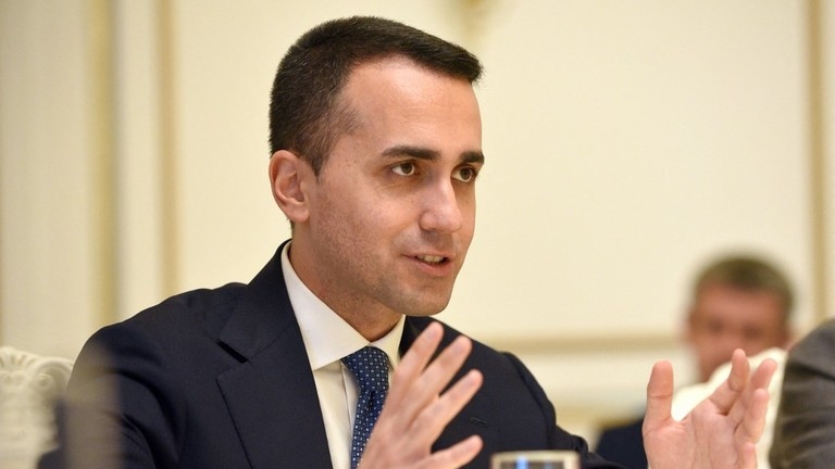 Ngoại trưởng Italy Luigi Di Maio. Ảnh: AFP