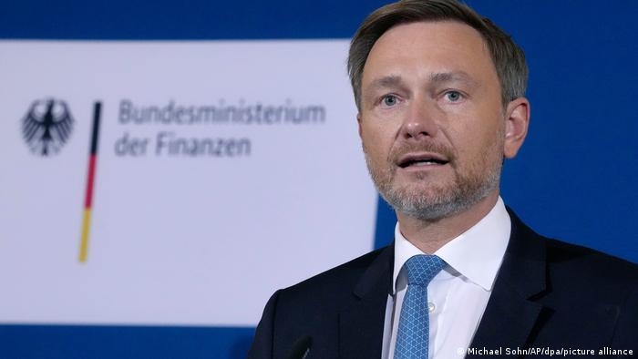 Bộ trưởng Tài chính Đức Christian Lindner. Ảnh: DPA