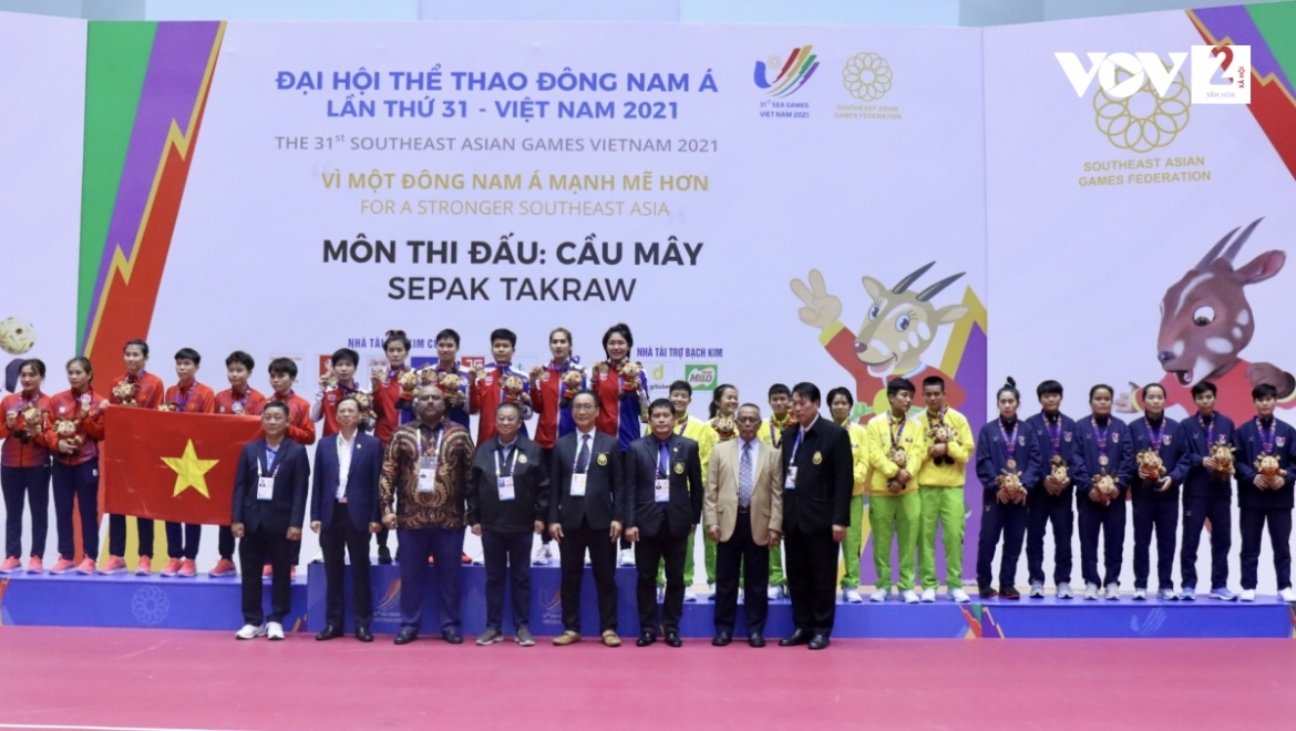 Chiến thắng ở trận chung kết ở nội dung 4 nam một cách thuyết phục, Thái Lan giành huy chương vàng, Indonesia nhận huy chương bạc. Việt Nam và Myanmar nhận huy chương đồng do để thua ở trận bán kết.