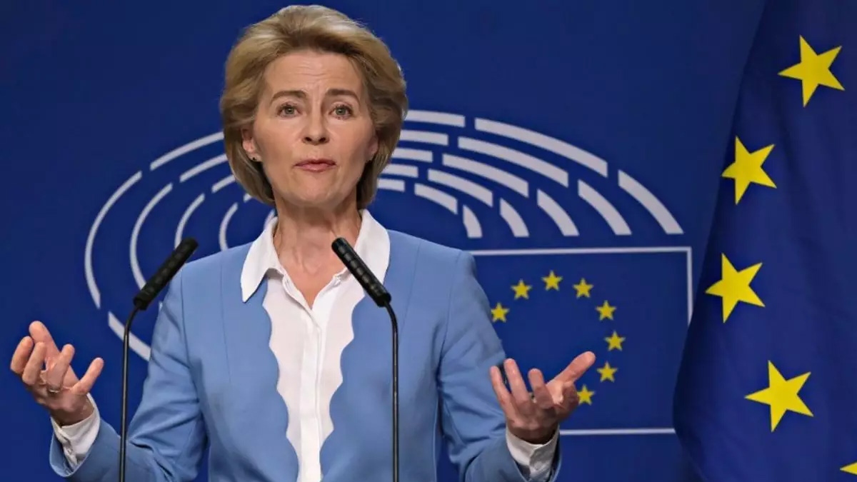 Chủ tịch Ủy ban châu Âu Von der Leyen. Ảnh: CEPS