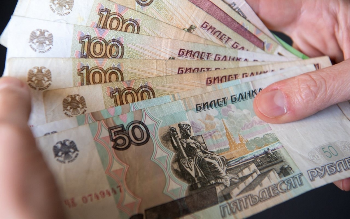 Đồng rúp Nga. Ảnh: Zuma press.