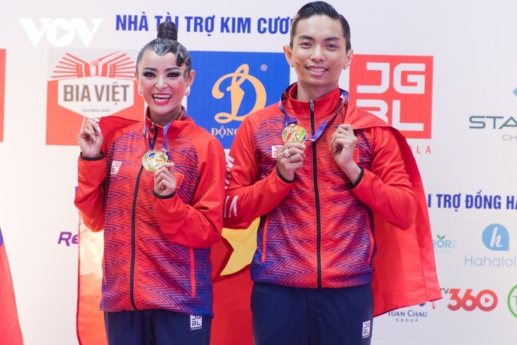 Phan Hiển/Thu Hương - Dancesport: Giành 3 HCV Paso Doble, Jive và 5 điệu La tinh