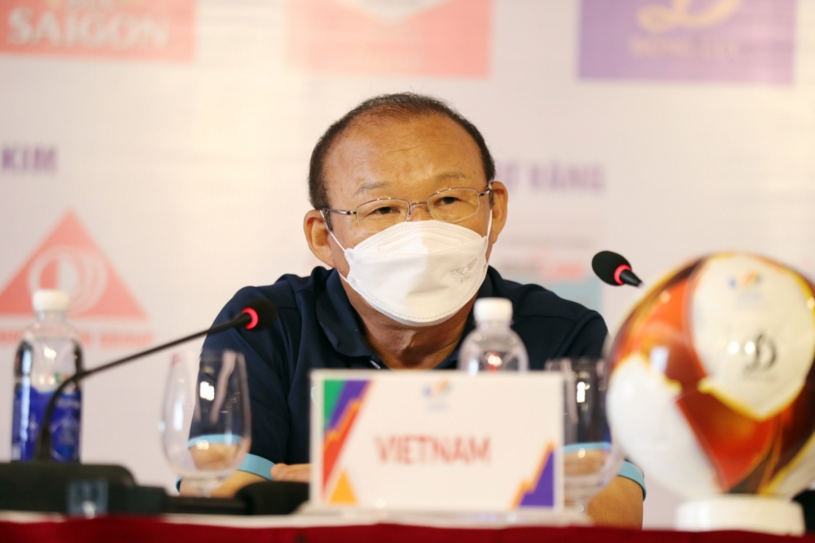 HLV Park Hang Seo. (Ảnh: VFF). 