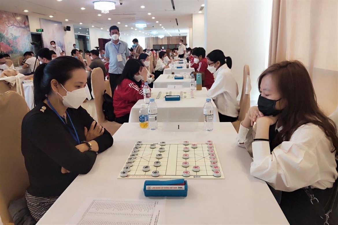 Cờ tướng Việt Nam đặt mục tiêu dẫn đầu SEA Games 31. (Ảnh: BTC). 