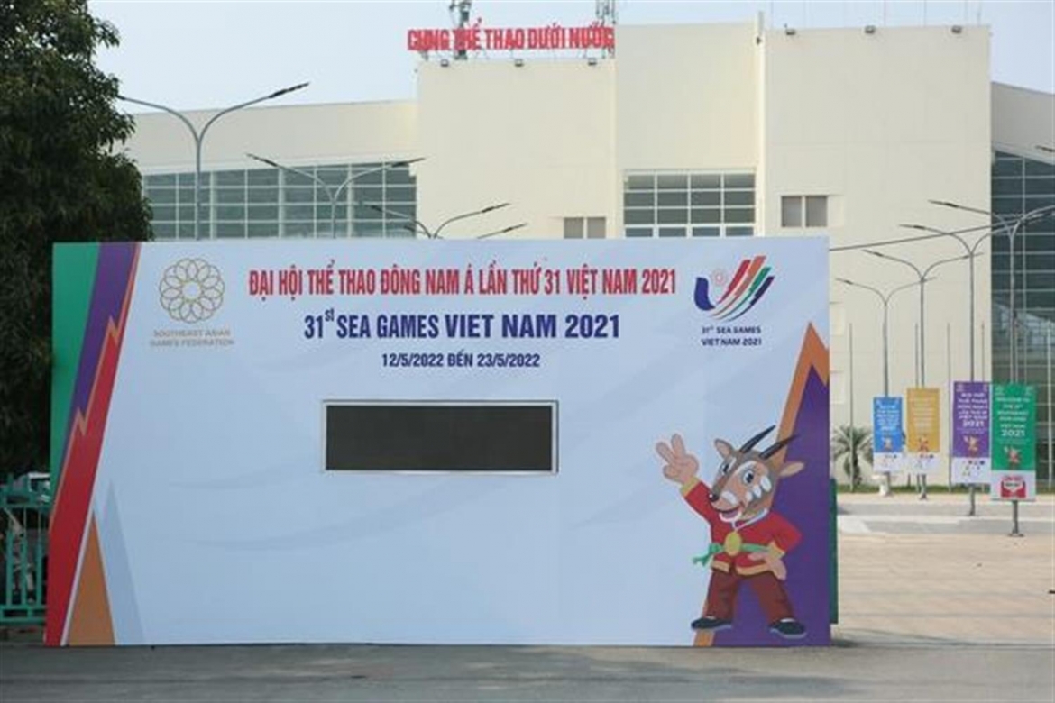 Cung thể thao dưới nước sẵn sàng cho SEA Games 31. (Ảnh: BTC). 