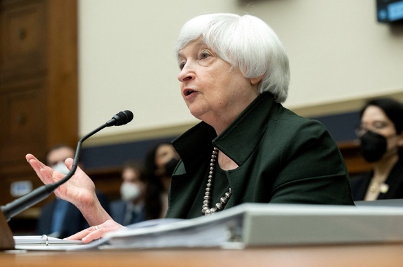 Bộ trưởng Tài chính Mỹ Janet Yellen cũng nằm trong danh sách trừng phạt bổ sung của Nga.
Ảnh: Reuters