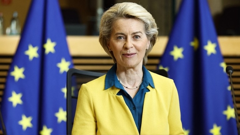 Chủ tịch Ủy ban châu Âu Ursula von der Leyen. Ảnh: AFP