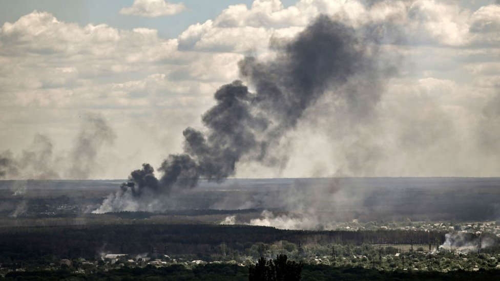 Chiến trường Ukraine. Ảnh: AFP.