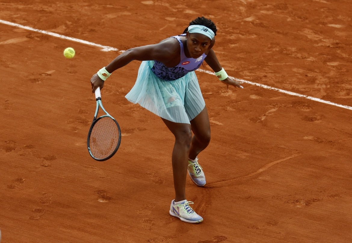 Coco Gauff nỗ lực trong lần đầu vào chung kết Grand Slam nhưng không thể tạo nên sự khác biệt. 