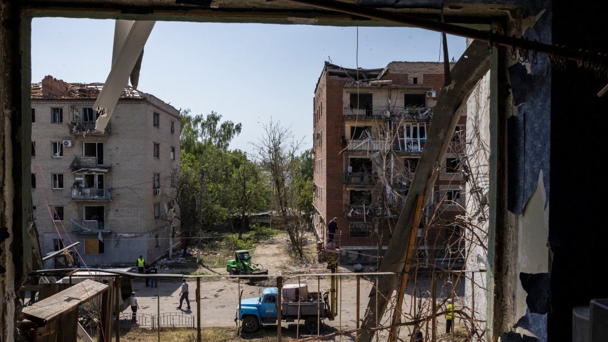 Mỹ và châu Âu bất đồng về việc tịch thu tài sản Nga để tái thiết Ukraine. Ảnh: New York Times