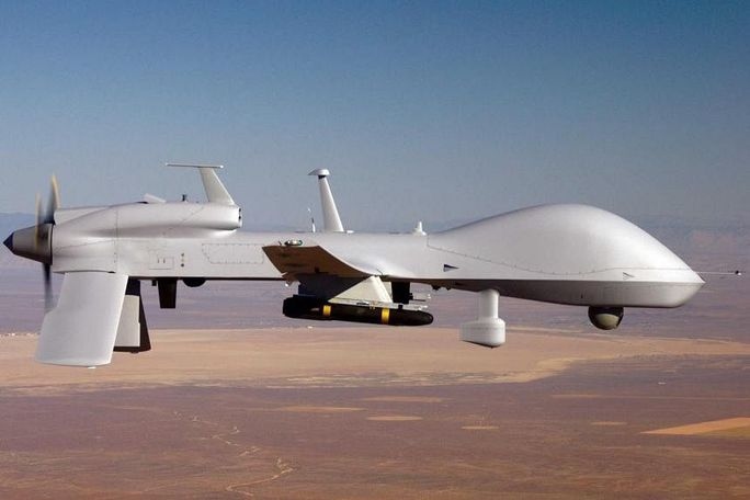 MQ-1C Gray Eagle, phiên bản quân sự của máy bay không người lái phổ biến Predator. Ảnh: Reuters