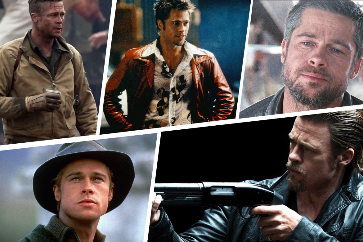 Brad Pitt sở hữu gia tài phim ảnh đồ sộ.