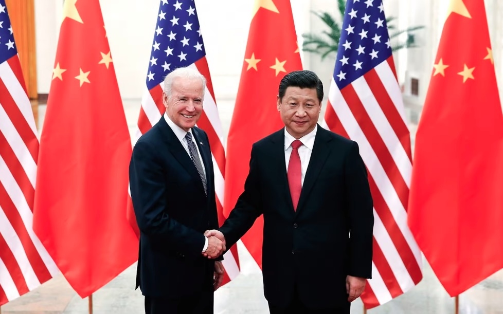 Tổng thống Mỹ Joe Biden và Chủ tịch Trung Quốc Tập Cận Bình trong một lần gặp gỡ. Ảnh: TNS.