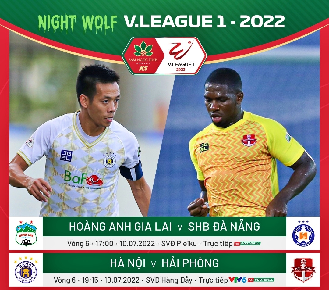 Lịch thi đấu V-League 2022 ngày 10/7.