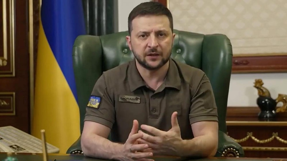 Tổng thống Ukraine Zelensky. Ảnh: AP