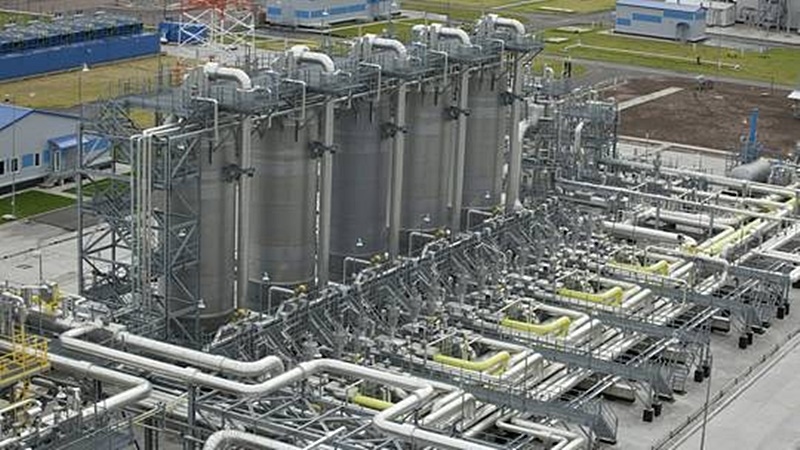 Trạm nén của đường ống khí đốt Dòng chảy phương Bắc 1. Ảnh: Global Look Press.