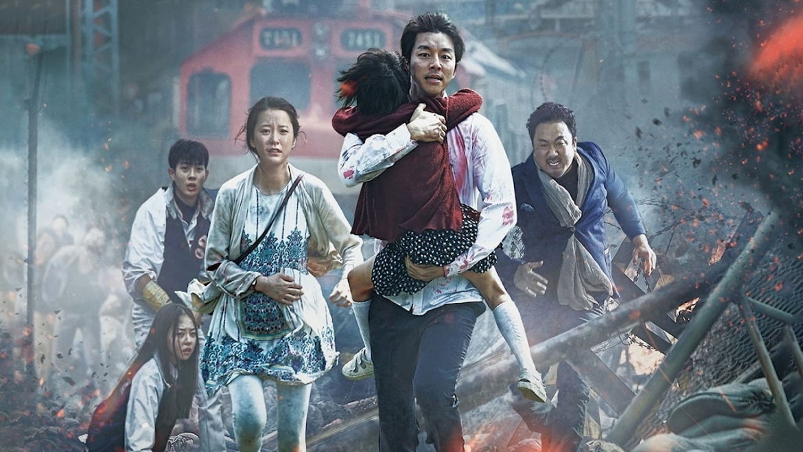 Cảnh trong phim "Train to Busan".